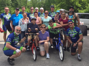 Edwin and Fransisco with Hearts and Sharks Cycling Club